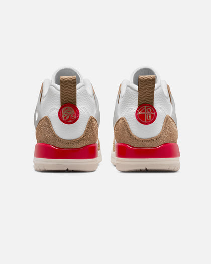 Jordan Kids' Spizike Low (GS) White/Fire-Red