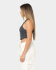 Joah Brown Women's Body Rib Tank Top Vintage Navy