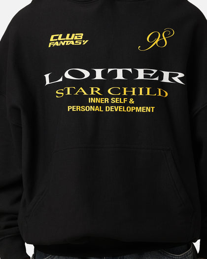 Loiter Star Child Hoodie Black