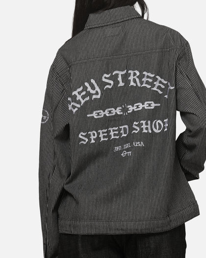 Key Street Speed Shot Work Shirt Black