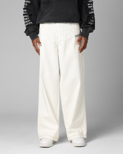 Loiter Star Born Jeans Off White