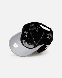 New Era Atlanta Braves 'Stars' 9FORTY A-Frame Snapback Black/Grey