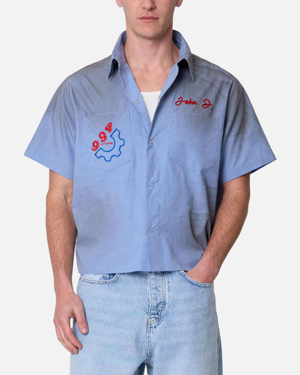 MNML Vintage Work Shirt Light Blue