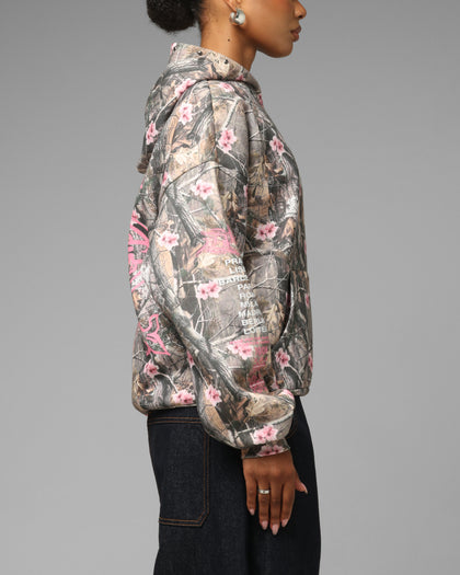 Loiter Blade Hoodie Pink Real Tree