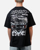 73Studio Disney And Pixar Cars Boost Vintage T-Shirt Black Acidwash