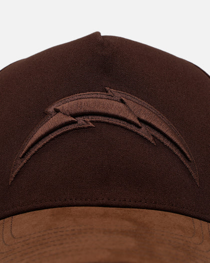 47 Brand Los Angeles Chargers 'Chocolate Pie' 47 Offside Strapback Chocolate
