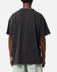 73Studio X Beetlejuice Jeff Bob Dave Vintage T-Shirt Black Acidwash