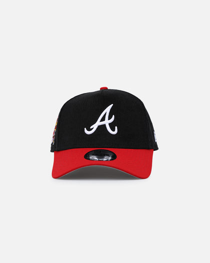 New Era Atlanta Braves '2-Tone Corduroy' 9FORTY A-Frame Snapback Black