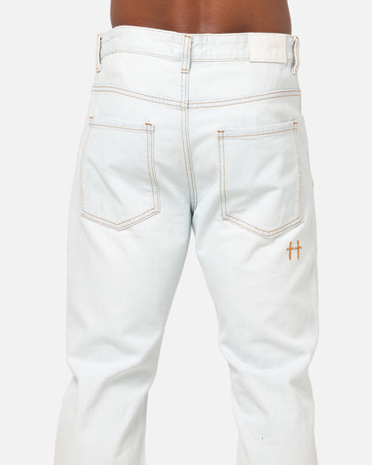 Saint Morta Verra Distressed Jeans Blue Dawn