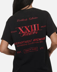 XXIII Utilities T-Shirt Black/Red