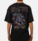 73Studio Marvel Galactus Vintage T-Shirt Black Acidwash