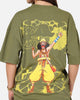 73Studio X One Piece Usopp Vintage T-Shirt Military Green