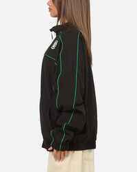 Bleacher Athletic New Zealand Warriors NRL Midweight Spray Jacket Black