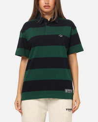 Vouseti Post Game Polo Shirt Navy/Teal