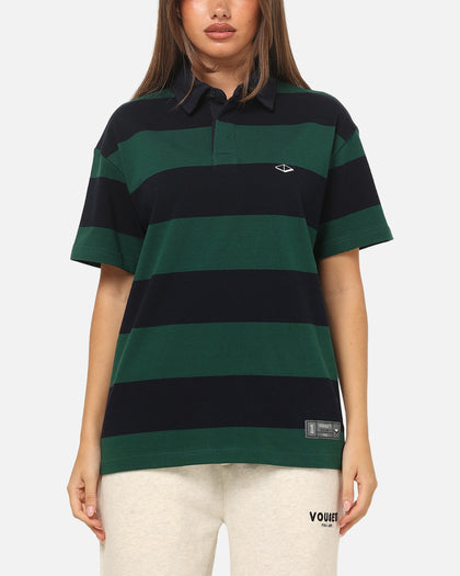 Vouseti Post Game Polo Shirt Navy/Teal