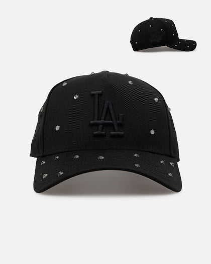 New Era Los Angeles Dodgers 'Embellishment' 9FORTY A-Frame Snapback Black/Black