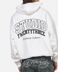 XXIII Studio Hoodie White/Black