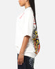 Ed Hardy Tiger Oversized Print T-Shirt Off White