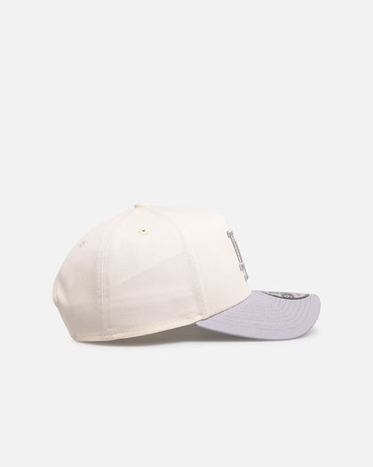 New Era Chicago Bulls 'Chrome Grey' 9FORTY A-Frame Snapback White/Silver