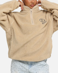 Nike Club Sustainable Winterized Half Zip Top Grain/Medium Ash Grey