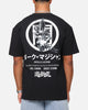 73Studio X Yu-Gi-Oh! Dark Magician Card Heavyweight T-Shirt Black