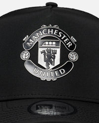 New Era Manchester United FC Reflective A-Frame Trucker Snapback Black