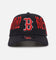 New Era Boston Red Sox 'Gothic Script' 9FORTY A-Frame Snapback Scarlet/Navy