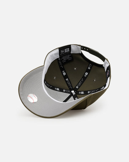 New Era Texas Rangers 'Easy Olive' 9FORTY A-Frame Snapback Olive