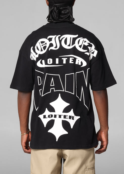 Loiter Ultimate Pain T-Shirt Black