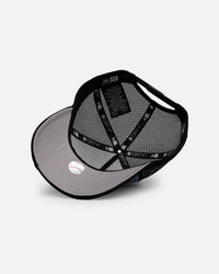 New Era Detroit Tigers 'Bleach' 9FORTY A-Frame Trucker Snapback Denim