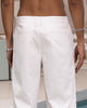 Loiter Patchwork Double Knee Pants Off White