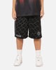 Carre Carre Carré X Coca Cola The Grid Mesh Shorts Black
