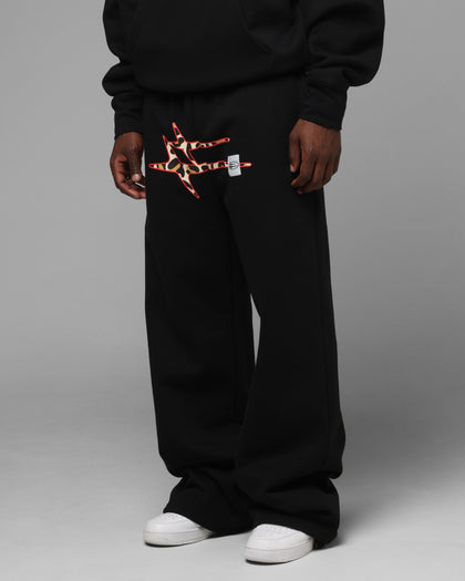 Loiter Hybrid Sweatpants Black/Leopard
