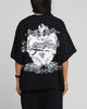 Loiter Hearts T-Shirt Black