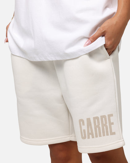 Carre Premium Essentials Sweat Shorts Cream