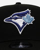 New Era Toronto Blue Jays 'Black And Sky Blue' 9FORTY A-Frame Snapback Black/Sky Blue