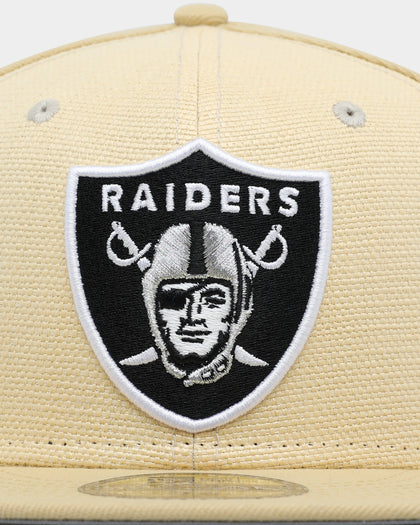 New Era Las Vegas Raiders 'Raffia Front' 59FIFTY Fitted Vegas Gold