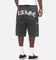 X-Large Eagle Baggy Cargo Denim Shorts Washed Black