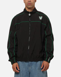 Bleacher Athletic New Zealand Warriors NRL Midweight Spray Jacket Black