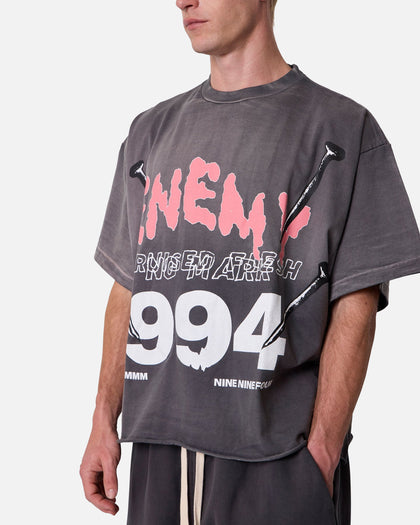 MNML Enemy T-Shirt Washed Black