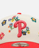 New Era Philadelphia Phillies Summer Flowers 3.0 9FORTY A-Frame Snapback Pink