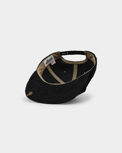 Hood X Culture Kings Las Vegas Collab Original Corduroy Snapback Black