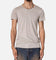 MNML Sheer Knit Bias Cut T-Shirt Bone