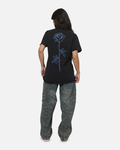 XXIII Rose T-Shirt Black/Blue