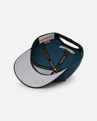 Mitchell & Ness Los Angeles Lakers 'Deep Emerald' Pro Pinch Snapback Black
