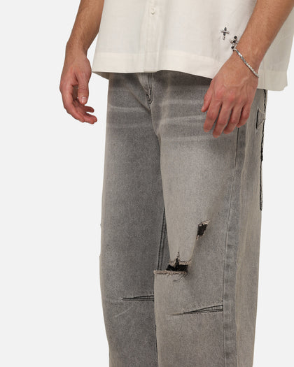 Saint Morta Amplus Divinity Jeans Worn Grey