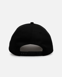 New Era Houston Astros 'Raised Metallic Chainstitch' 9FORTY A-Frame Snapback Black