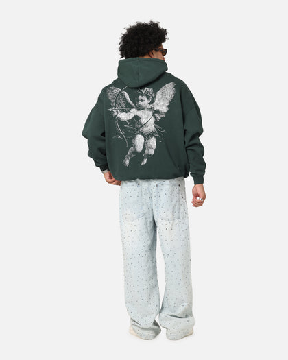 Saint Morta Redemption Boxy Hoodie Green