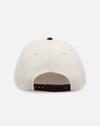 New Era Atlanta Braves 'Pink Satin Hearts Walnut' 9FORTY A-Frame Snapback Chrome/Walnut