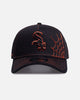 New Era Chicago White Sox 'Spider Web' 9FORTY A-Frame Snapback Black/Orange